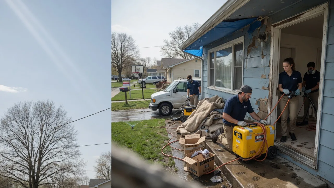 Basement Flood Cleanup in Woodlawn, TN near me